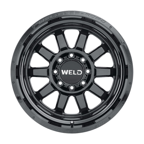 Weld Off-Road W168 20X10 Stealth 8X170 ET-18 BS4.75 Gloss Black 125.1 - W16800017475