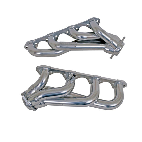 BBK 94-95 Mustang 5.0 Shorty Unequal Length Exhaust Headers - 1-5/8 Silver Ceramic - 15250