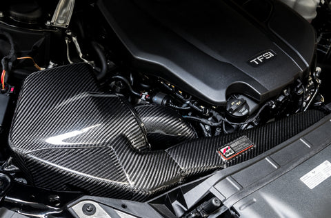 AWE Tuning Audi B9 A4/A5 2.0T Quattro Carbon Fiber AirGate Intake w/ Lid - 2660-15028