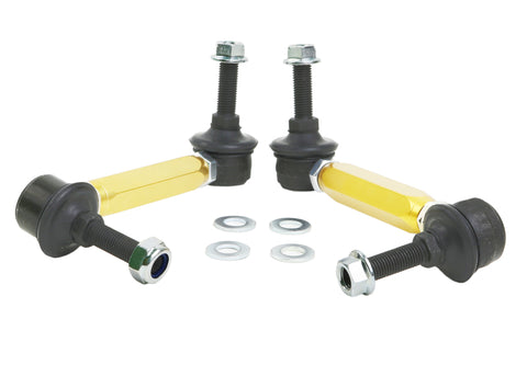 Whiteline Universal Sway Bar End Link Kit - 130-155mm Heavy Duty Adjustable - 10mm Ball Studs - KLC140-135