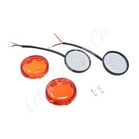 NAMZ 14-23 Indian (Excl Scout/Challenger) Plug-N-Play Rear LED Turn Sig/Lens Kit (Use w/ILL-IND-01) - NITS-R02