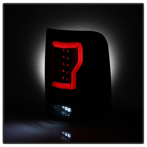 Spyder Ford F150 04-08 Styleside Tail Light V2 - LED - Black Smoke ALT-YD-FF15004V2-LBLED-BSM - 5084187