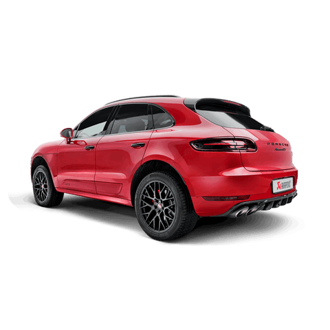 Akrapovic 2014 Porsche Macan Turbo (95B) Evolution Line Cat Back (Titanium) w/ Titanium Tips - S-PO/TI/7H