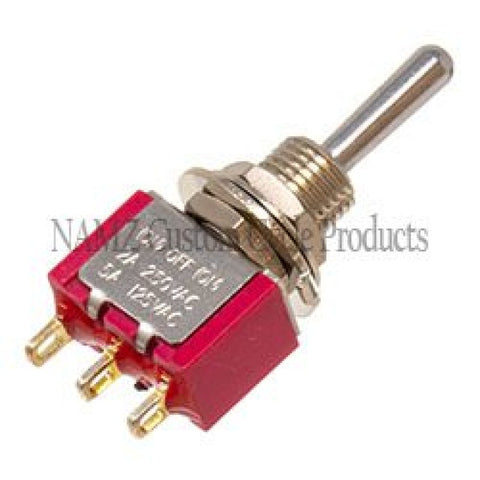 NAMZ Mini Air Ride Toggle Switch 5-AMP 1/4in. Hole - NMTS-02