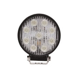 Westin LED Work Utility Light Round 5 inch Flood w/3W Epistar - Black - 09-12006B