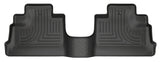 Husky Liners 11-12 Jeep Wrangler Unlimited (4 Door) WeatherBeater 2nd Row Black Floor Liners - 19021