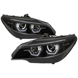 Spyder BMW Z4 09-13 Projector Headlights (Not Comp w Halogen) Black PRO-YD-BMWZ409HID-AFSSEQ-BK - 5086884