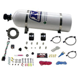 Nitrous Express GM EFI Race Single Nozzle Nitrous Kit (100-250HP) w/15lb Bottle - 20118-15