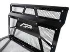 Agency Power 14-18 Polaris RZR XP 1000 / XP Turbo Vented Engine Cover - Gloss Black/Matte Black Mesh - AP-RZR-111-FGB-MMBLK