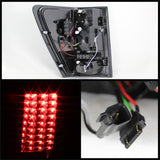 Spyder Jeep Grand Cherokee 07-10 LED Tail Lights Red Clear ALT-YD-JGC07-LED-RC - 5070203