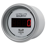 Autometer Ultra-Lite 2-1/16in 1600 PSI Digital Nitrous Pressure Gauge - Silver - 6574