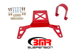 BMR 07-14 Shelby GT500 Front Driveshaft Safety Loop - Red - DSL020R