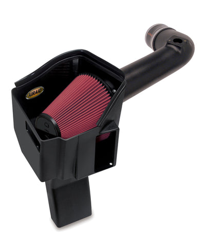 Airaid 01-04 GM 2500/3500 Pickup / 6.6L DSL MXP Intake System w/ Tube (Oiled / Red Media) - 200-266