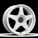 fifteen52 Chicane 18x8.5 5x114.3/5x100 35mm ET 73.1mm Center Bore Rally White Wheel - STCRW-88554+35