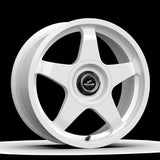 fifteen52 Chicane 18x8.5 5x112/5x120 35mm ET 73.1mm Center Bore Rally White Wheel - STCRW-88551+35