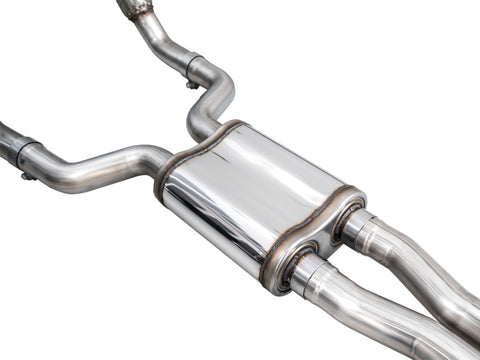 AWE Tuning 21-23 Audi C8 RS6/RS7 SwitchPath Cat-back Exhaust - Diamond Black Tips - 3025-33776