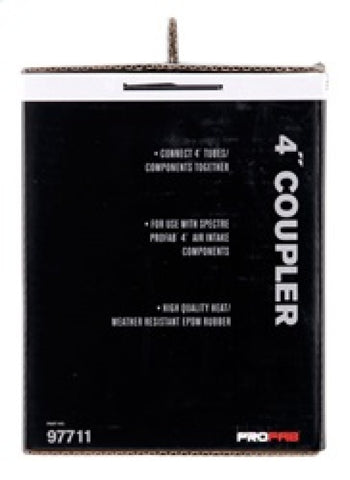 Spectre Coupler 4in. ID - Black - 97711