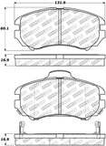 StopTech Street Select Brake Pads - Front - 305.09240