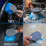 Chemical Guys Stiffy Brush For Tires - Blue - ACCG05