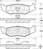 StopTech Street Touring Brake Pads - 308.05120