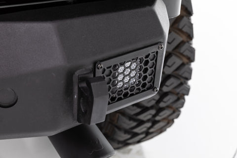 Go Rhino 18-20 Jeep Wrangler JL/JLU Rockline Rear Stubby Bumper - 371100T