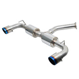 Injen 19-22 Hyundai Veloster N L4 2.0L Turbo Performance SS Axle Back Exhaust System - Burnt Ti Tips - SES1343ABTT