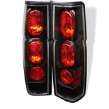 Spyder Nissan Hardbody 86-97 Euro Style Tail Lights Black ALT-YD-NH86-BK - 5006875