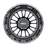 Weld Off-Road W121 20X8.25 Scorch Outer 8X165.1 ET-240 BS-4.67 Gloss Black MIL 121.6 - W12108280N46