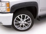 Lund 08-10 Ford F-250 RX-Rivet Style Textured Elite Series Fender Flares - Black (4 Pc.) - RX313T