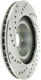 StopTech Select Sport 03-08 Subaru Forester Sport Slotted and Drilled Left Front Rotor - 227.47018L