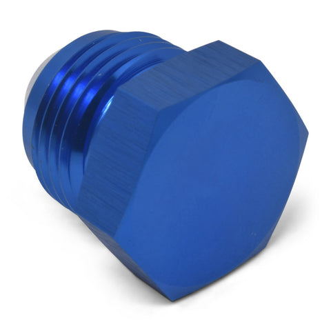 Russell Performance -8 AN Flare Plug (Blue) - 660200