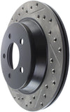 StopTech Slotted & Drilled Sport Brake Rotor - 127.61046R