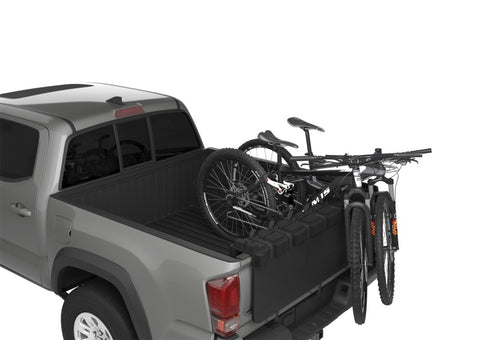 Thule GateMate Pro Tailgate Cover for Bikes 52in. x 15.5in. x 2.75in. - Black/Silver - 823PRO