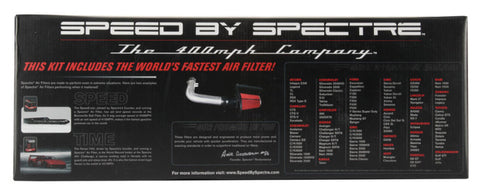 Spectre 97-03 Ford Expedition V8-4.6/5.4L F/I Air Intake Kit - Polished w/Red Filter - 9920