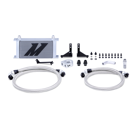 Mishimoto 14-16 Ford Fiesta ST Non-Thermostatic Oil Cooler Kit - Silver - MMOC-FIST-14