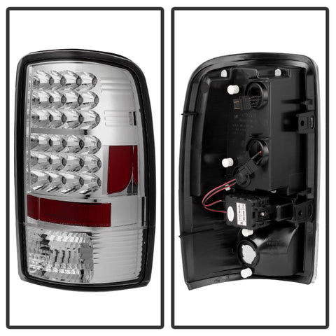 Spyder Chevy Suburban/Tahoe 1500/2500 00-06/GMC Yukon LED Tail Lights Chrome ALT-YD-CD00-LED-C - 5001535