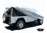 Rampage 2004-2006 Jeep Wrangler(TJ) LJ Unlimited Car Cover - Grey - 1202