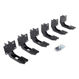 Go Rhino 19-22 Ram 1500 Crew Cab 4DR Mounting Brackets (V-Series V3/RB10 Slim/RB20 Slim) - Tex. Blk - 6943066