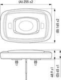 Hella L/Bar Mini 10In Led (Mv Fxd Amber) - 014566111