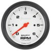 Autometer Phantom 6000RPM 3-3/8in. In-Dash Tachometer Gauge - 5875