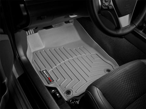 WeatherTech 09-14 Ford F-150 Front FloorLiner - Grey (Fits Vehicles w/ Dual Floor Posts) - 466111