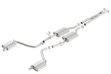 Borla 15-16 Dodge Charger 3.6L V6 ATAK Cat Back Exhaust (Uses Factory Valence) - 140686