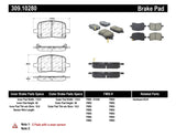 StopTech Performance Brake Pads - 309.10280