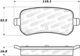 StopTech Street Brake Pads - 308.10210