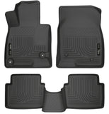 Husky Liners WeatherBeater 14 Mazda 3 Hatch&Sedan Front & Second Row Black Floor Liners - 98651