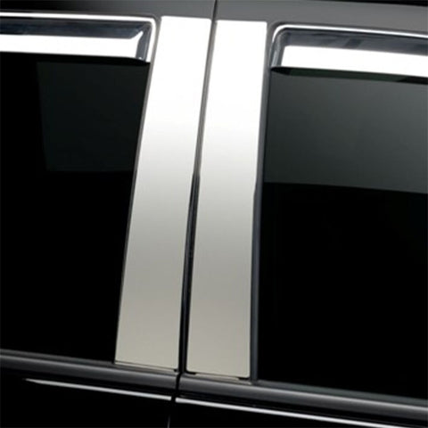 Putco 19-20 Silverado / Sierra 1500 - Crew Cab & Double Cab Stainless Steel Pillar Posts Classic - 402670