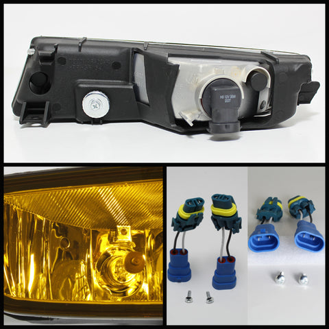 Spyder Acura TL 02-03 OEM Fog Lights wo/Switch Yellow FL-ATL02-Y - 5071644