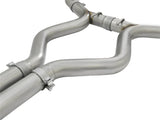 aFe MACHForce XP 3in Sport Tone Cat-Back Exhausts w/ Polished Tips 15-17 Ford Mustang V6/V8 - 49-33087-P