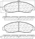 StopTech Street Select Brake Pads - Front - 305.13780