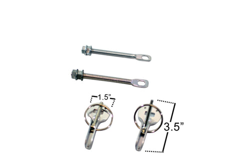 Universal Hood Pins - 4 Piece - 102655